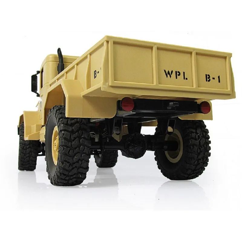 WPL B-14 Радиоуправляемый грузовик с дистанционным управлением 4 колеса восхождения внедорожник игрушка 2,4 г армейские игрушки Форма автомобиля с головным освещением DIY KIT