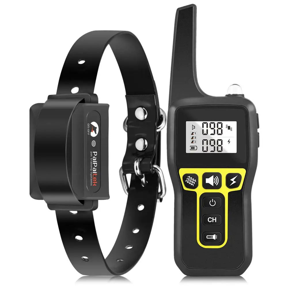 

Ошейник для дрессировки собак, перезаряжаемый водонепроницаемый, 3 режима, диапазон 550 ярдов