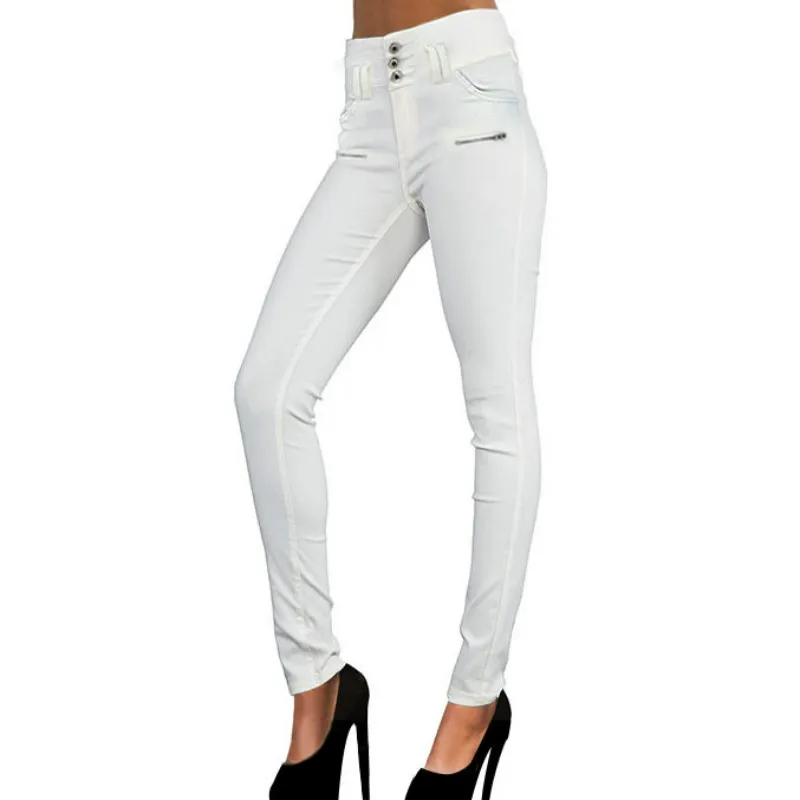 LOGAMI однотонные с высокой талией ПУ брюки женские сексуальные обтягивающие