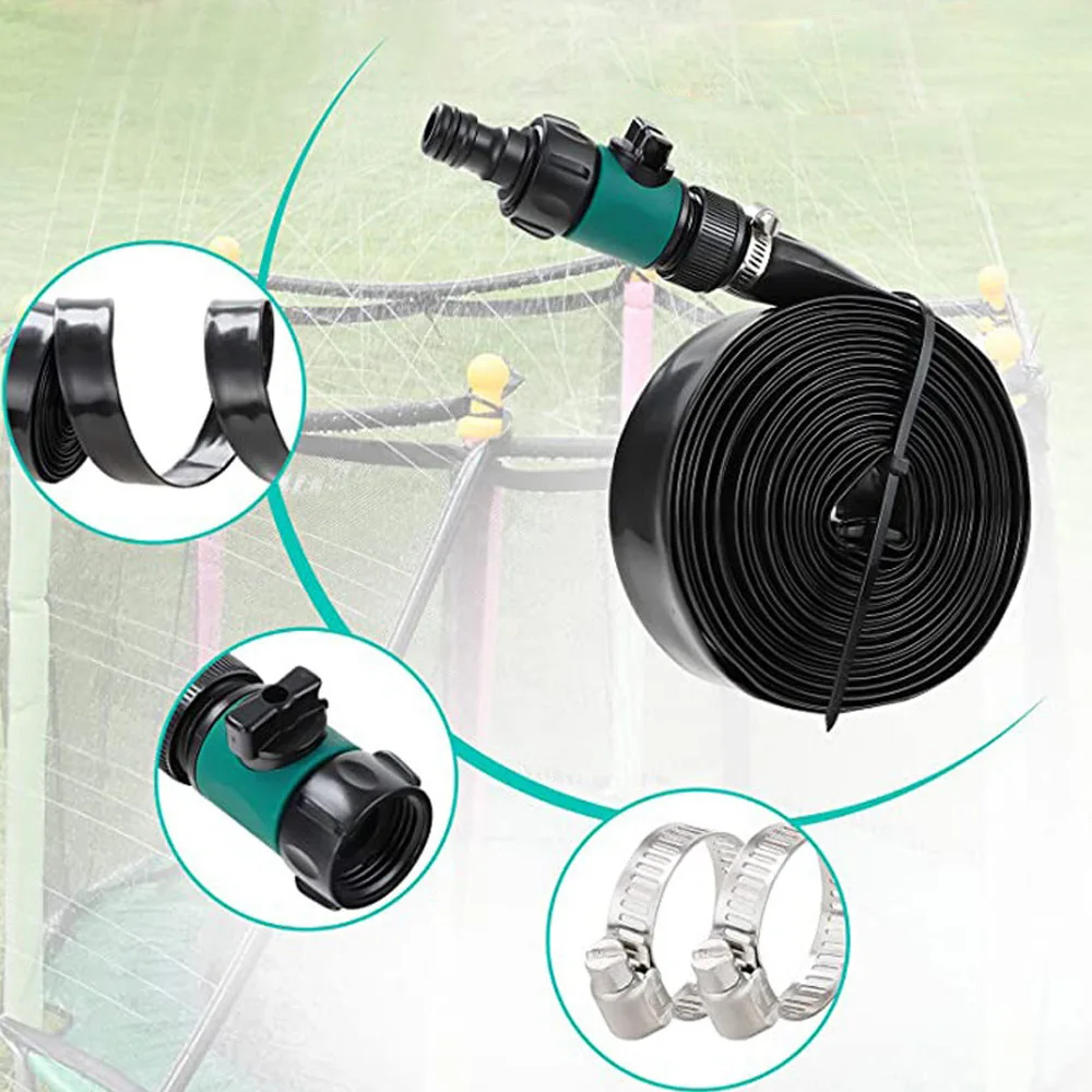 Батут разбрызгиватель летний воды для игр на открытом воздухе игрушечный