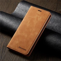 luxury leather wallet flip case for samsung galaxy s7 edge s8 s9 plus s10 5g s10e mobile phone case cover magnetic