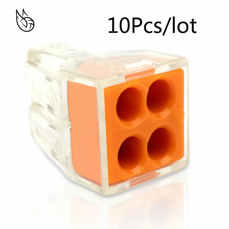 10 шт./лот PCT 104 PCT104 773 соединитель проводки для распределительной коробки 4