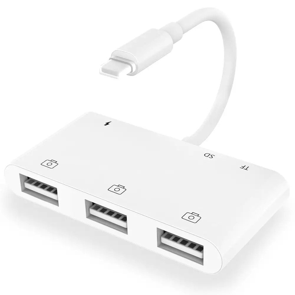 

Смартфон 5 в 1 с 3 USB-портами и кардридером TF/SD-карт, с поддержкой мыши/клавиатуры/беспроводной сетевой карты/наушников/звуковой карты для план...