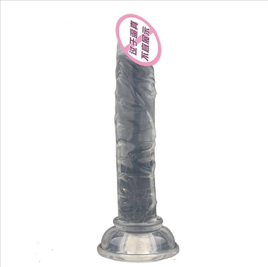 Эротические из мягкого прозрачного пластика фаллоимитатор Анальная пробка