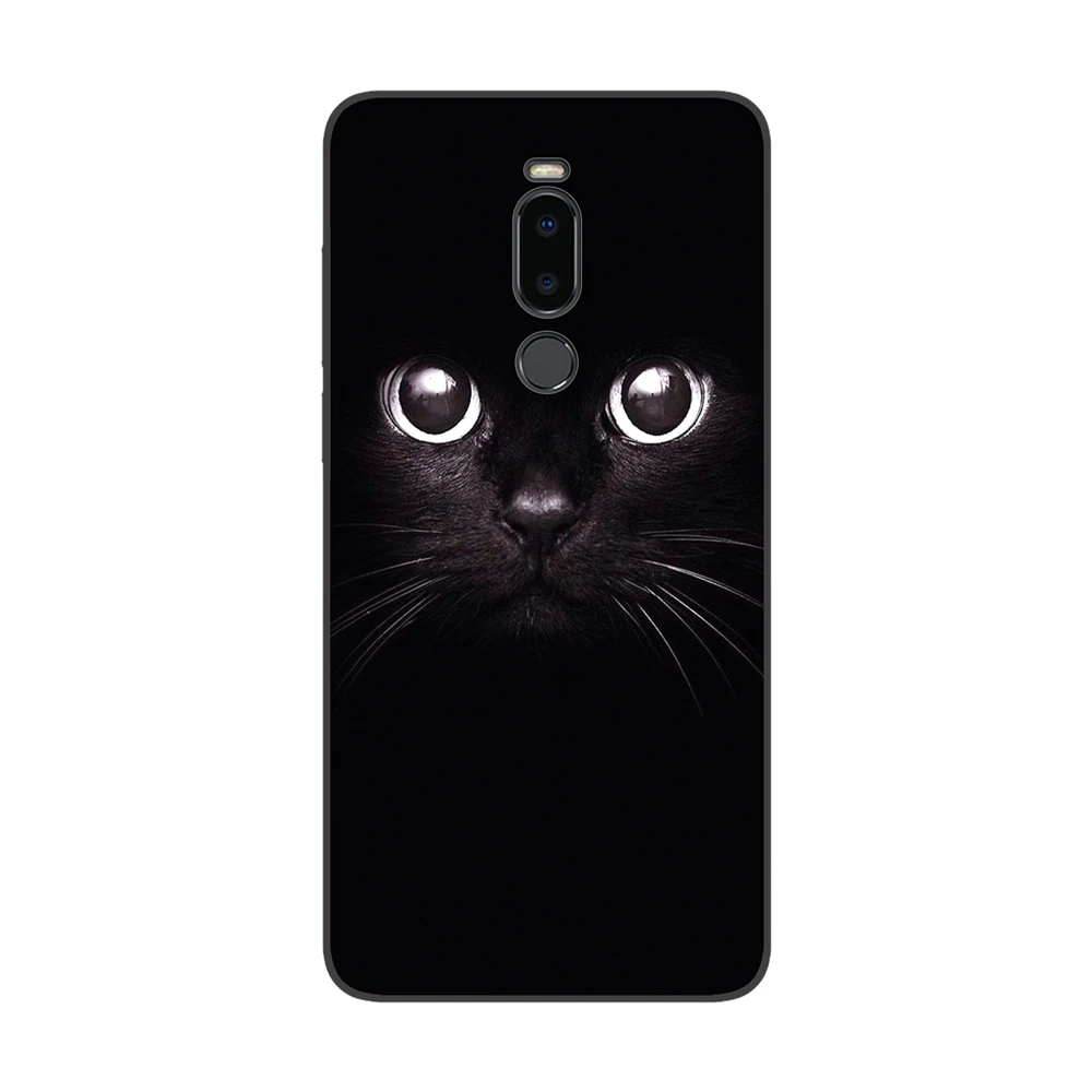 11 GUCOON силиконовый чехол для Meizu Note 8 Note8 6,0 дюймов Чехол Мягкий ТПУ защитный чехол для телефона с изображением волка Роза Цветы Чехол-бампер - Цвет: 11