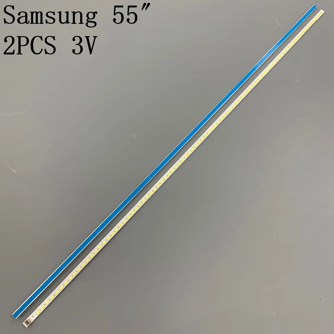 2pcs LED Backlight Lamp strip 86leds SLED 2011SGS55 5630 86 H1 REV0 LJ64-03045A For Sam sung LTA550HJ12 LTA550HQ14 L55E5200B