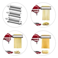 fettuccine roller cutter attachment for kitchenaid stand mixers included pasta sheet roller spaghetti cutter