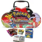 102 шт. GX MEGA блестящие карты покемона, игра против металлических точечных торговых карт, детский игрушечный набор Покемонов