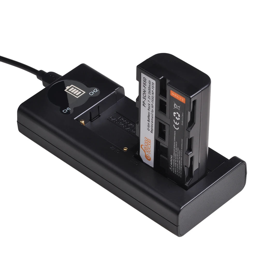 Зарядное устройство для Sony NP F970 F550 F770 F330 F750 F960 F570 F530 F975 F930|Цифровые аккумуляторы| |