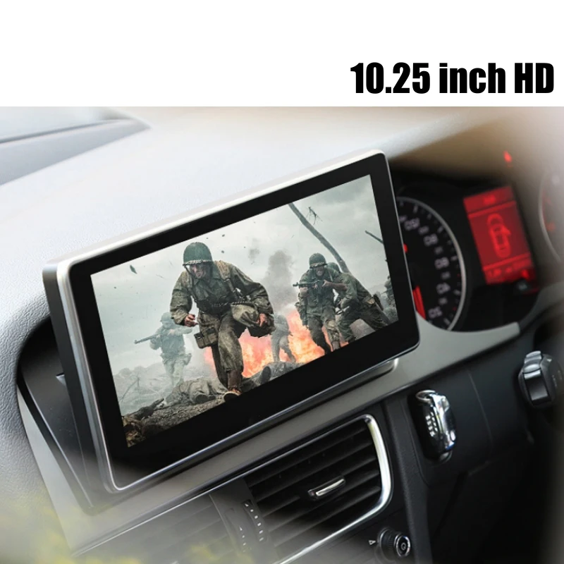 Автомобильный GPS навигатор ymodbht 10 25 дюйма 4 Гб + 64 ГБ Android 8 1 для Audi A4 A4L B8 8K RHD 2009 ~ 2016