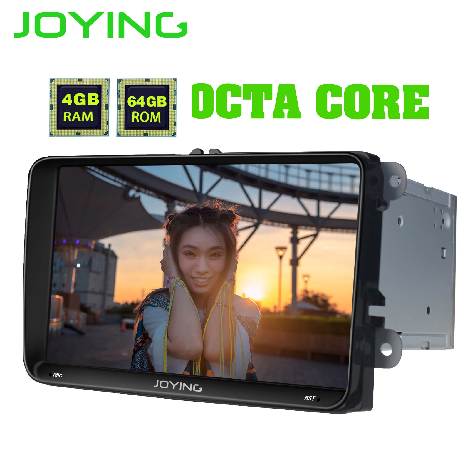 JOYING Intel 4 Гб RAM 64G Android 8 1 автомобильный Радио плеер для VW GOLF 5/6 Polo/Passat/Jetta/Tiguan/Touran GPS