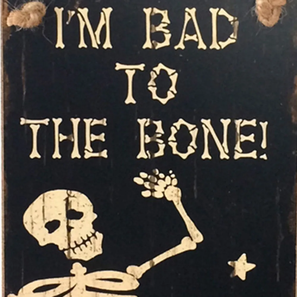 Хэллоуин деревянные ремесла украшения Висячие доски деревянный призрак