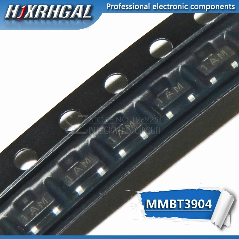 1 шт. MMBT3904 SOT23 3904 SOT 2N3904 SMD SOT-23 1AM новый транзистор HJXRHGAL | Электронные компоненты и