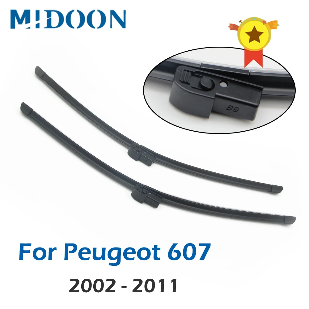 Щетки стеклоочистителя передние для Peugeot 607 2002 2011 26 + 22 дюйма|Стеклоочистители| |