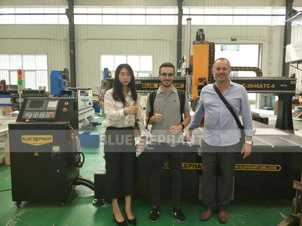 Синий слон 1530 PTP cnc тип PTP cnc сверлильный и режущий маршрутизатор автоматический сменный инструмент с расточной головкой