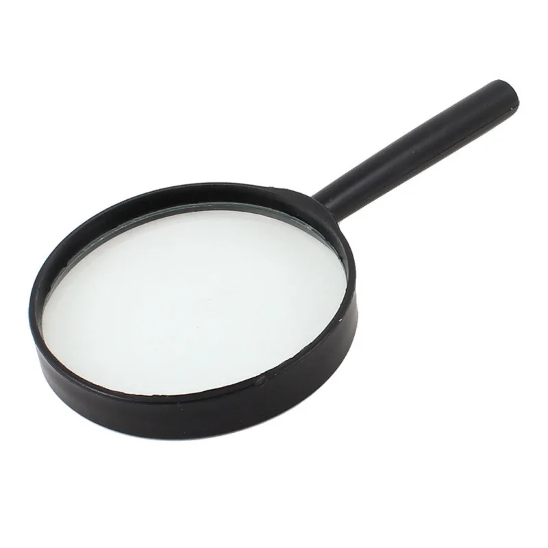 

GTBL magnifying glass 5x 90mm plastic handle Black transparent