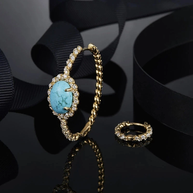 

Роскошные фирменные асимметричные серьги SOELLE из стерлингового серебра 925 пробы в форме туквеста AB с микрозакрепкой и фианитами, Женские Юве...