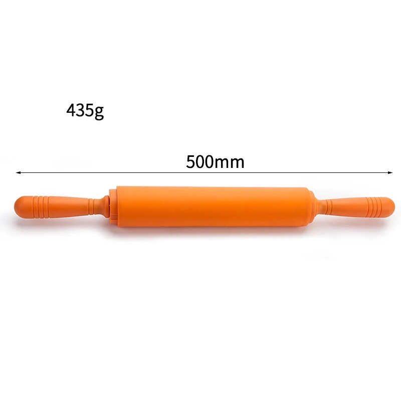 Non-Stick Silicone Rolling Pin Dough Roller With Adjustable Thickness Rings 2Mm 3Mm 6Mm And 10Mm | Дом и сад