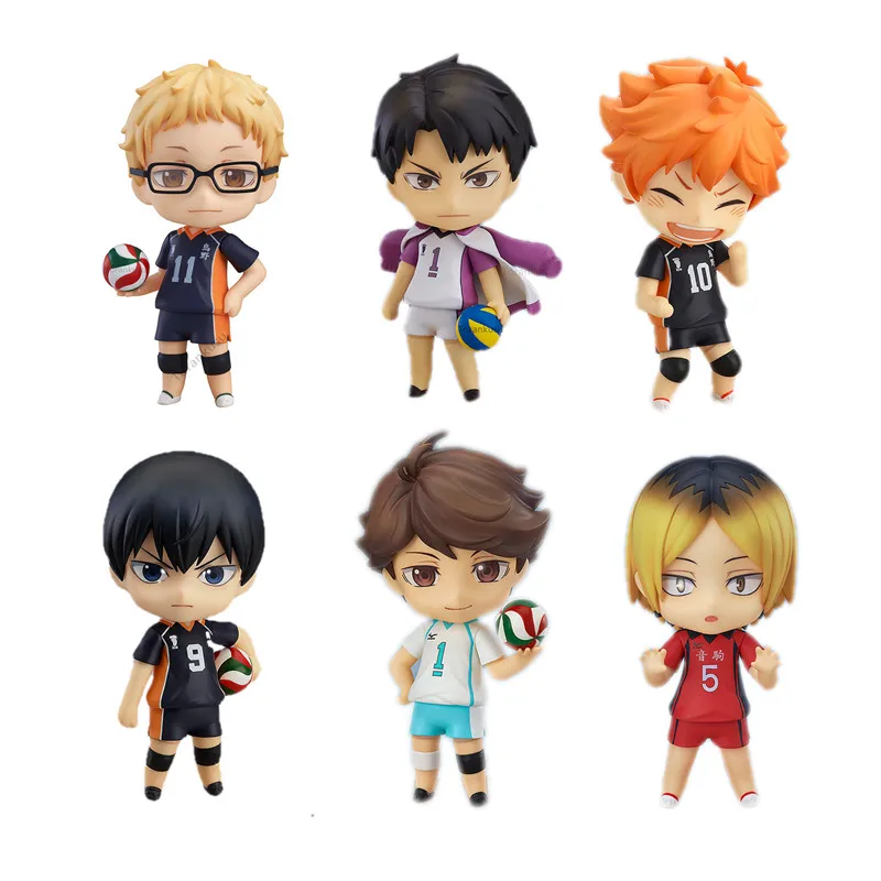 

Фигурка Аниме Haikyuu, фигурка Shoyo Hinata из ПВХ, фигурка Кей Tsukishima #461 #789 #605, коллекционная кукла, игрушки Q.Ver Juguetes