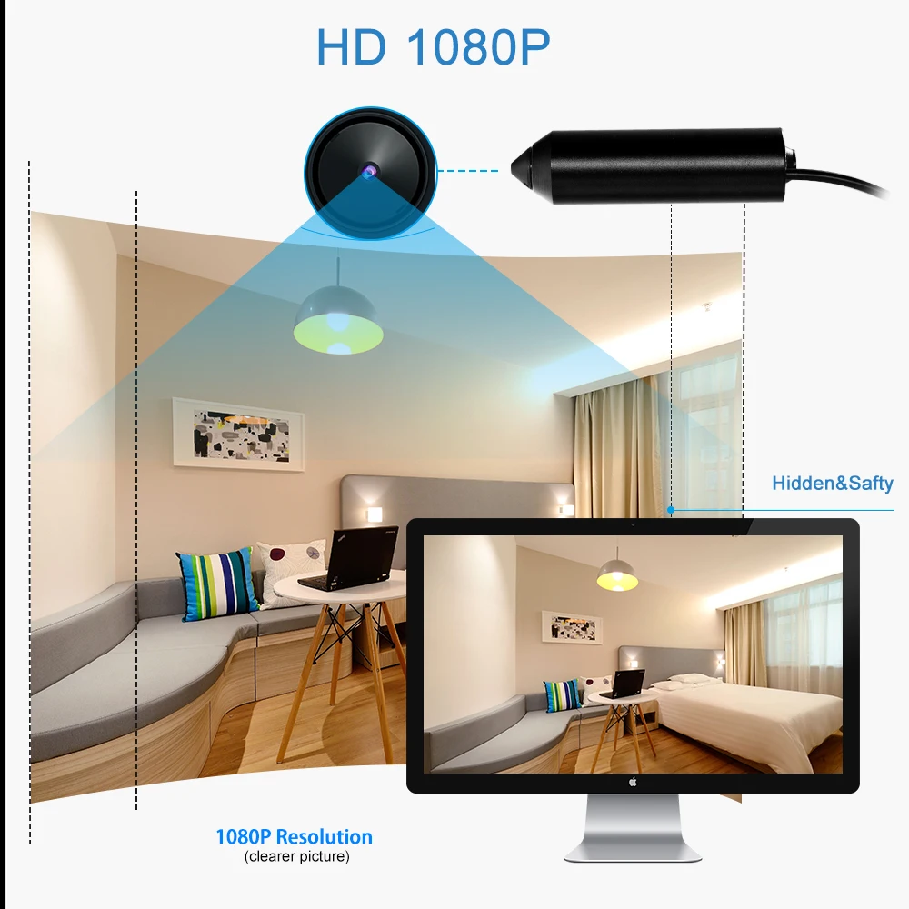 Камера видеонаблюдения 1080P HD IPTV 3 6 tvl объектив мм аналоговая камера держатель