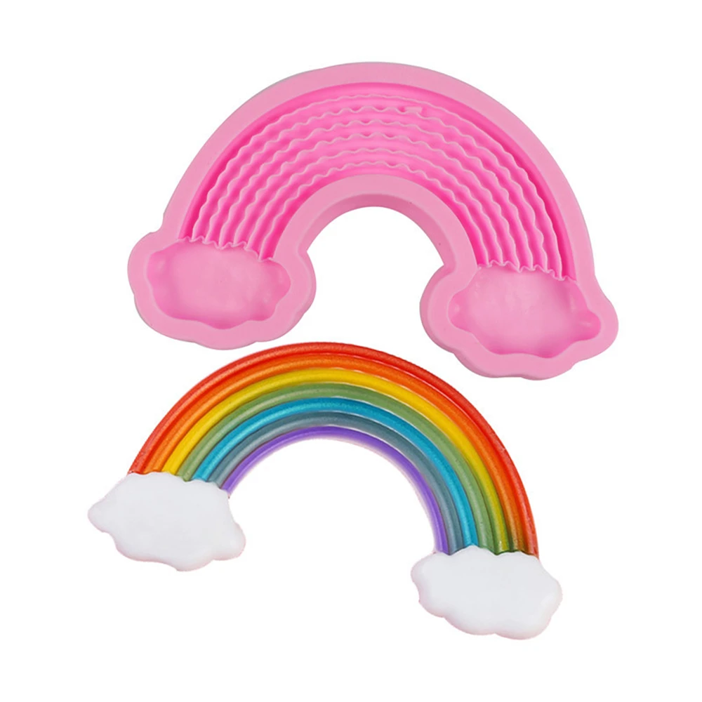 

Форма радуги, силиконовая форма для украшения тортов, клей для эпоксидной смолы, формы для шоколада, инструменты для выпечки, кухонные аксес...