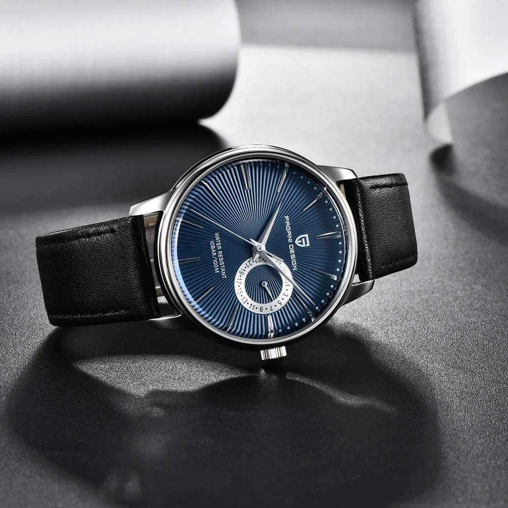 Часы PAGANI DESIGN Мужские кварцевые роскошные брендовые водонепроницаемые Модные