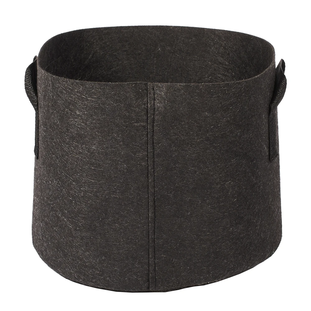 

Мешки для выращивания растений из фетра, нетканый контейнер для горшок из ткани овощей, цветов, картофеля, садовая корзина с ручкой, 1-200 галл...