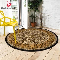 bubble kiss retro american style carpet in the living room fashion leopard pattern bedside bedroom decoration rug floor mats