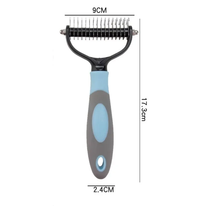 Расческа для удаления шерсти домашних животных щетка вычесывания собак