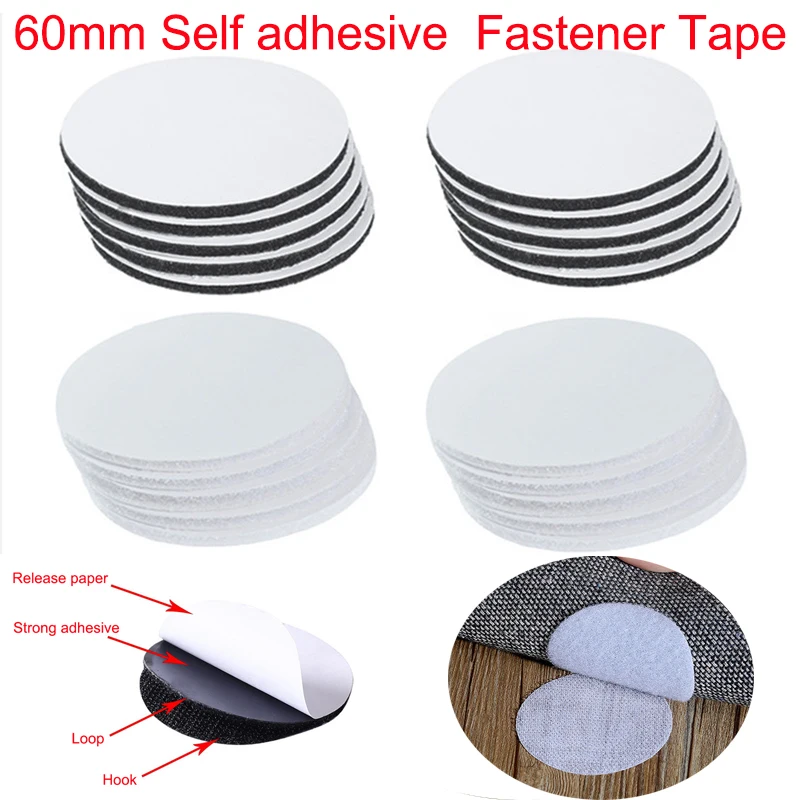 

5/30Pcs Sofa Self Adhesive Fastener Stickers Velcros Adhesive Tape Hook Loop for Bed Sheet Mat Carpet Table Cloth Anti-slip Mats