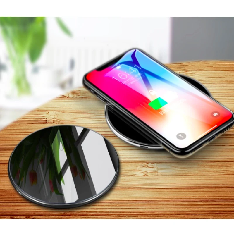 Беспроводное зарядное устройство 10 Вт для телефона беспроводная Быстрая зарядка