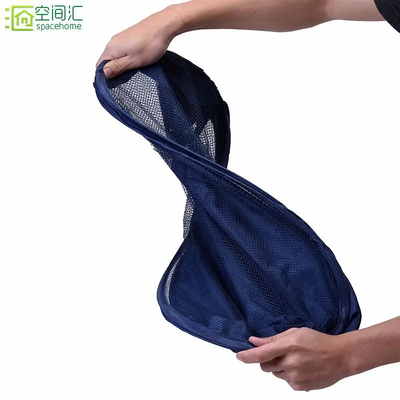 

2 Pieces Northern European-Style Laundry Basket Folding Laundry Basket Large Size Dirty Clothes Basket Toy Storage Bag