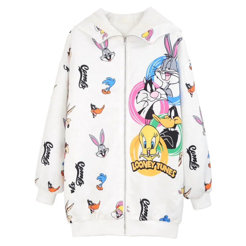 Женские толстые пальто с капюшоном модные парки из овечьей шерсти Осень зима