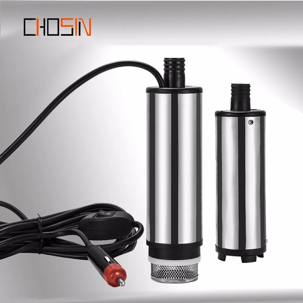 12l/min 38/51MM Dc Electric Submersible Pump For Pumping Diesel Oil Water , Fuel Transfer Pump ,oil Suction Pump , 12 24 V Volt