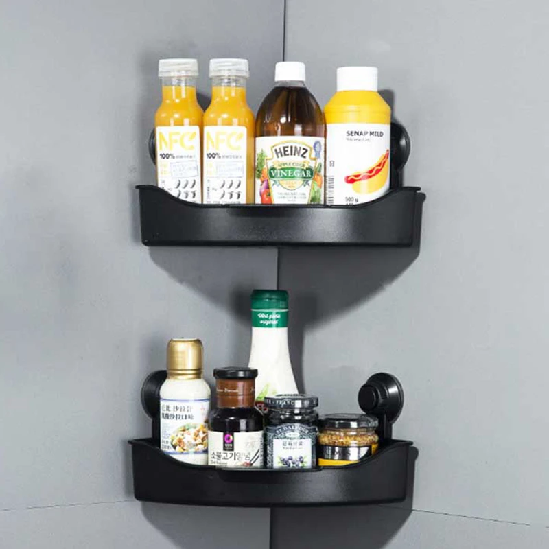 Baffect органайзер для ванной комнаты полка угловая хранения на стене перфоратор