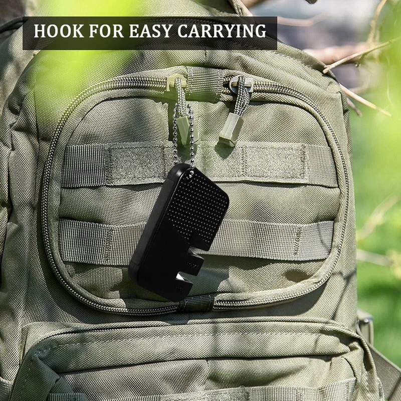 

Knife Multi Multitool Hunt Sharpen Fish Gear Hook Pocket Tool Outdoor Mini Sharpener Nail File Camp Stone