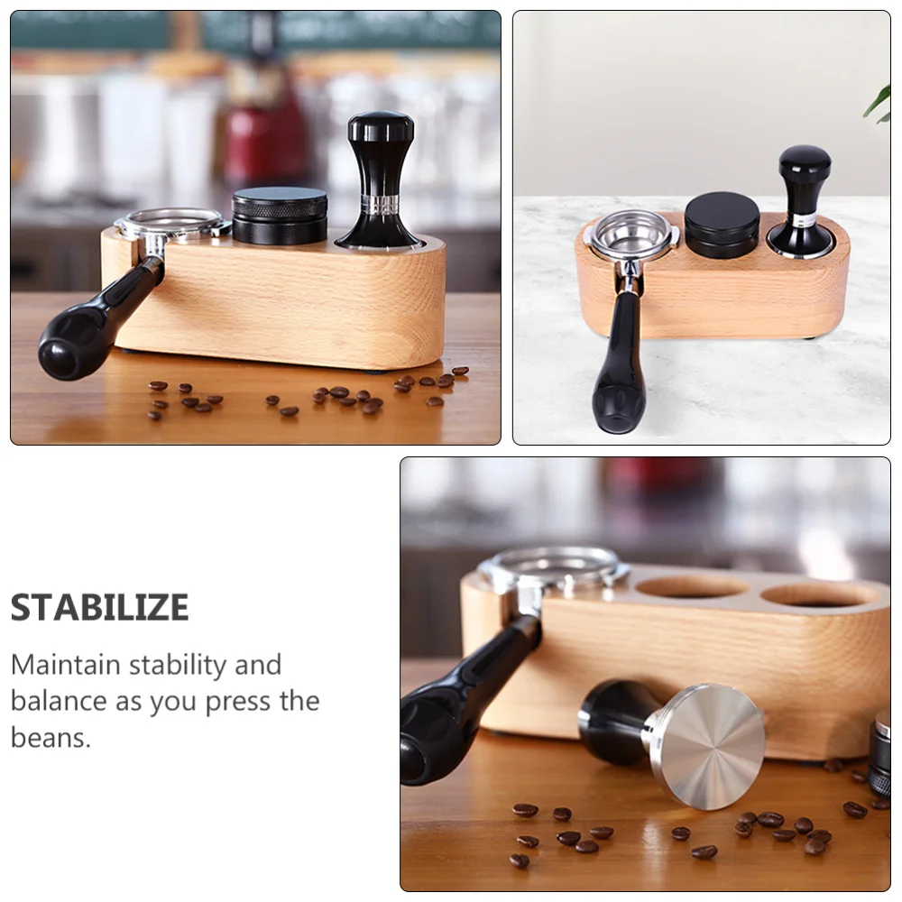 

Coffee Tamper Stand Powder Hammer Cushion Coffee Machine Handle Support Seat