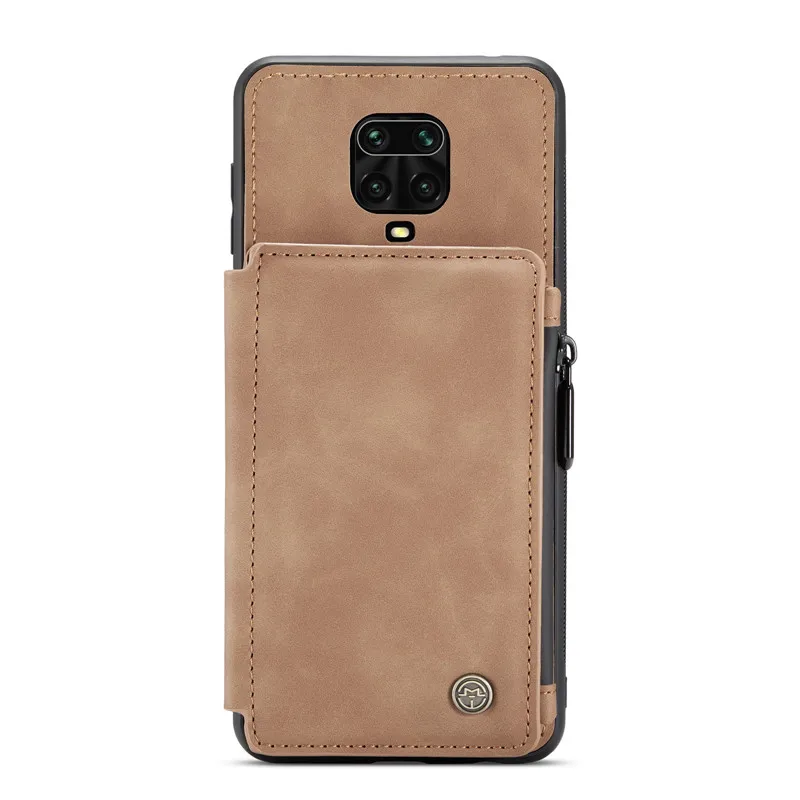 Роскошный чехол-кошелек для Redmi Note 9 Pro на молнии Xiaomi 8 Max 9s кожаный чехол-накладка с
