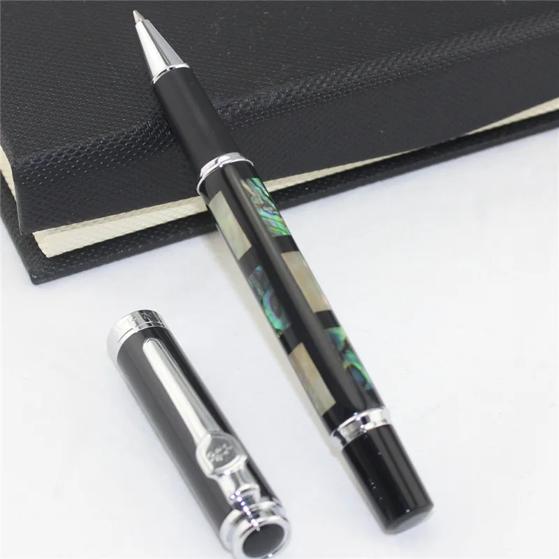 

JINHAO 8802 Роскошная Ручка-роллер деловые офисные принадлежности новинка фирменные Канцтовары Металл Подарочная шариковая ручка бесплатная д...