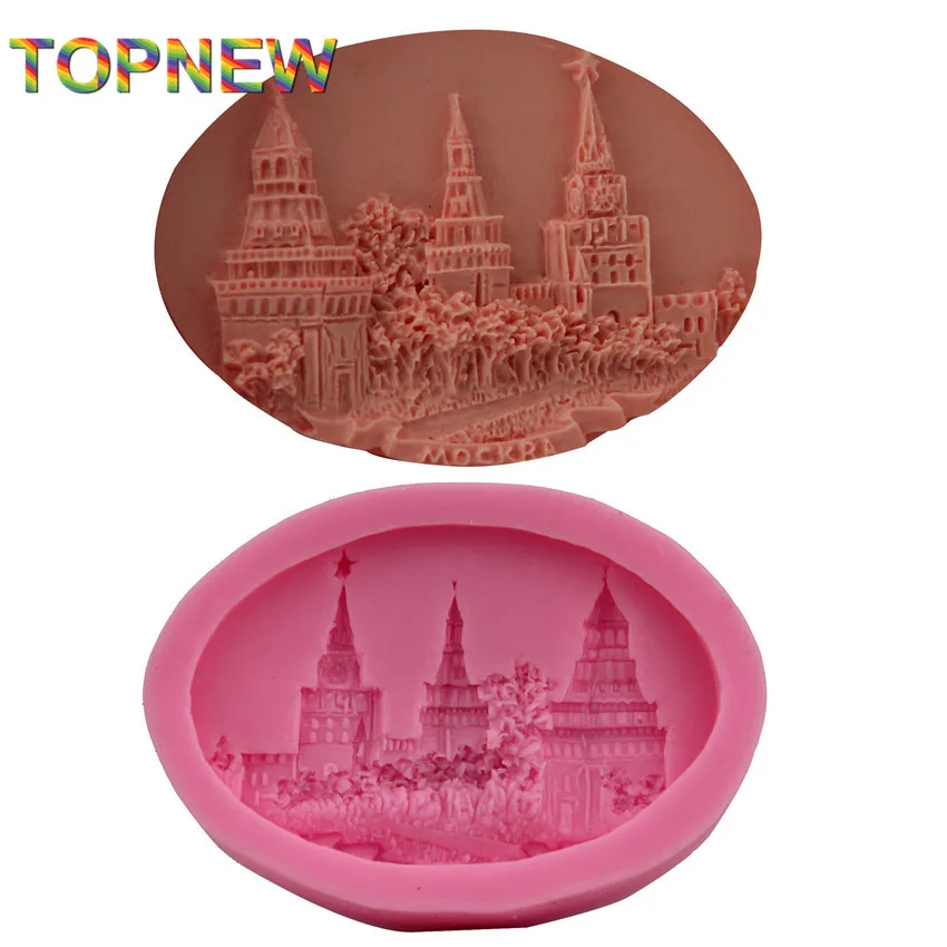 Милые античные формы замка для помадки сахарного желе льда инструменты
