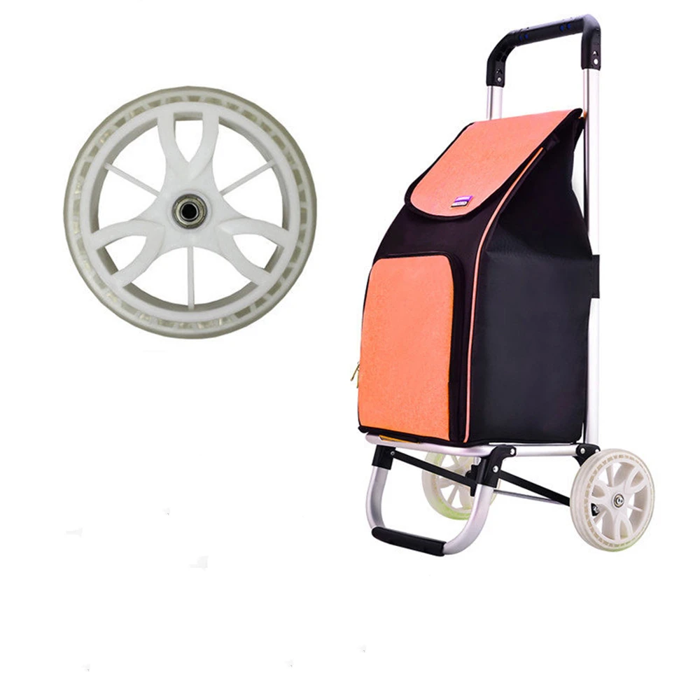 

Shopping Trolley Dolly Hand Truck Foldable Grocery Bag Shopping Cart Converts into Dolly for Luggage Travel Moving Office