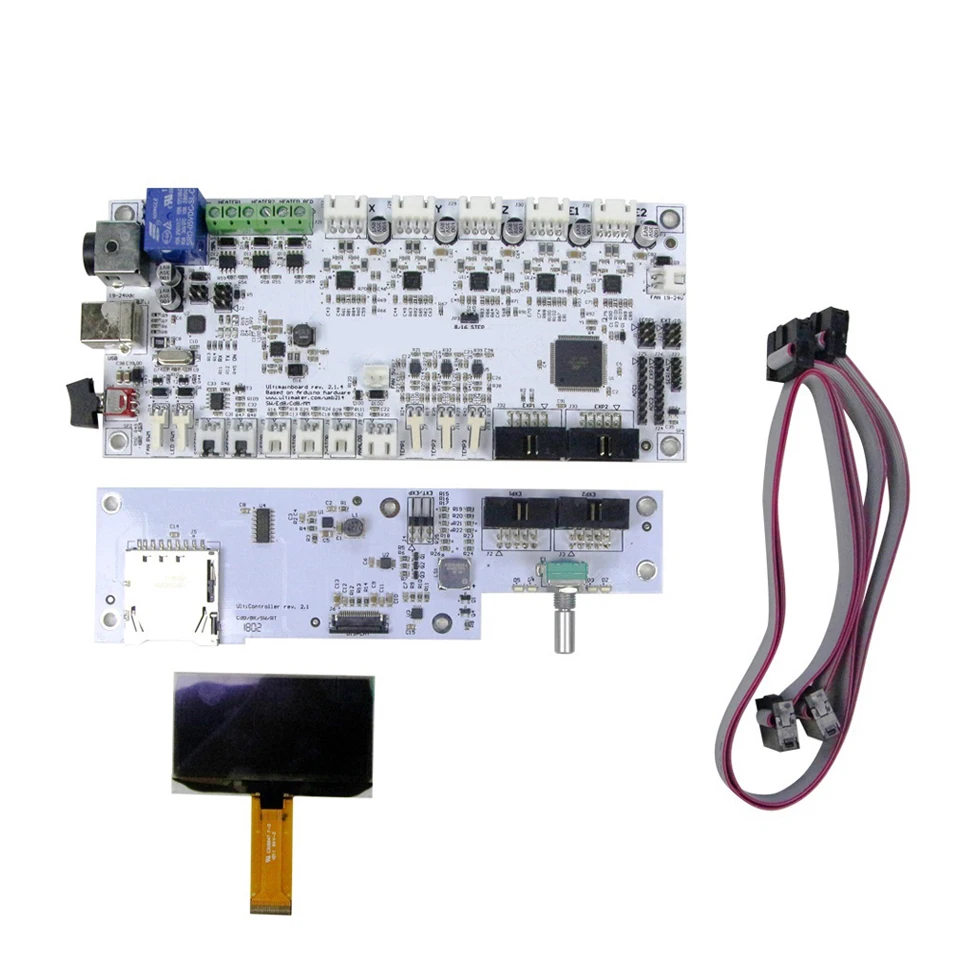 3d printer parts 2016 latest um2 v2 1 4 control board and display kits um2 2 finished main motherboard free global shipping