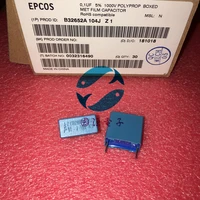 20pcs new epcos b32652a104j 0 1uf 1000v pcm15 film capacitor b32652 1041000v p15mm mkp 104 0 1uf1000v 0 1uf 1kv 104