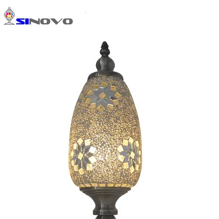 Светодиодная настольная лампа для чтения из мозаичного стекла | Лампы и