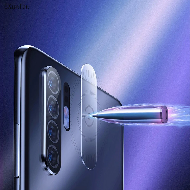 EXUNTON 2 шт объектив камеры закаленное стекло для VIVO Z3X Z5X задняя камера Защита