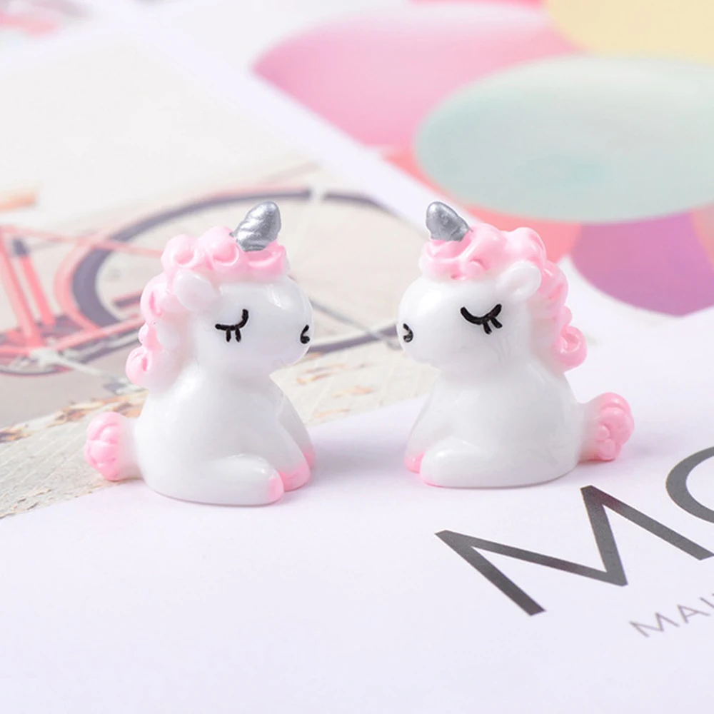 5 шт./партия креативные детские игрушки смола единорог глина Популярные Diy