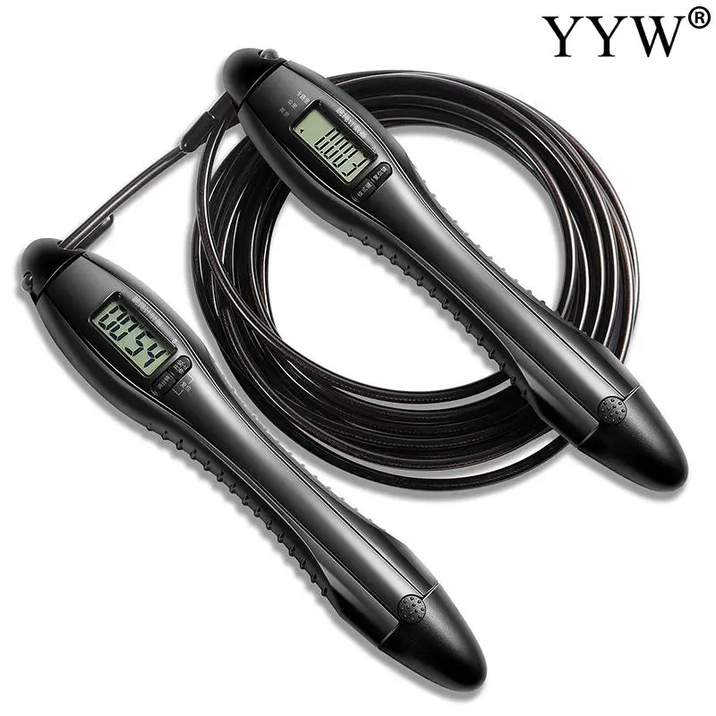 

Jump Rope Digital Counter For Indoor/Outdoor Fitness Training Jumping Rope Adjustable Calorie Skip Rope Workout For Women Men