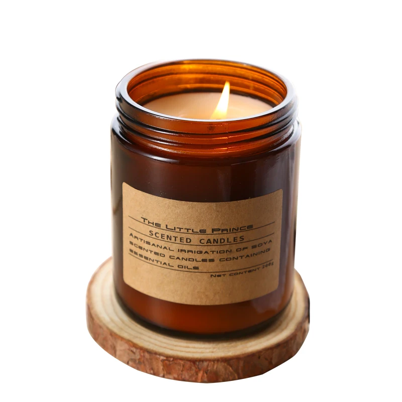 

Aromatherapy Candle Soothing and Sleeping Aid Indoor Fragrance Essential Oil Nordic Long-Lasting Incense Candle Glass Cup