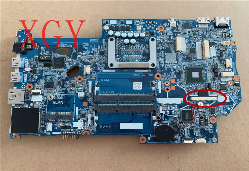 6-77-p150sm00-d03a для Hasee Raytheon CLEVO P150SM P170SM материнская плата DDR3 100% ТЕСТ ОК |