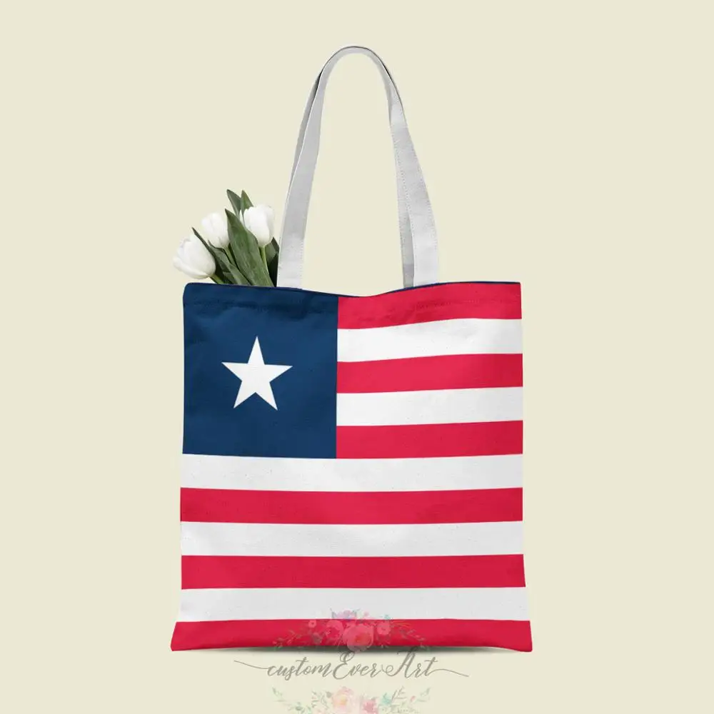 

Liberia tote bag custom canvas tote bags for women for teacher Birthday Bags Gift Bag personalized gifts